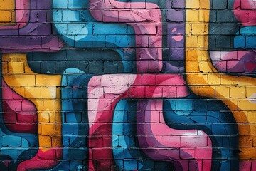 Graffiti art background