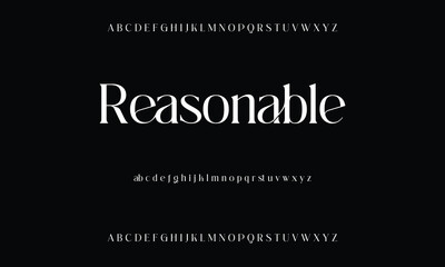 Luxury serif font in modern style. Elegant wedding alphabet letters font and number. Typography Luxury classic lettering serif fonts decorative vintage retro logo