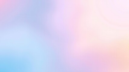 Fuzzy pink, blue, and yellow gradient abstract background with soft and dreamy texture, artistic, colorful, calming