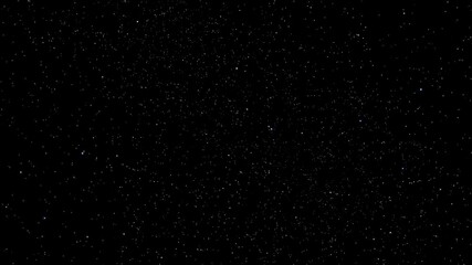 Obraz premium Night sky filled with twinkling stars on a deep black background, universe, celestial