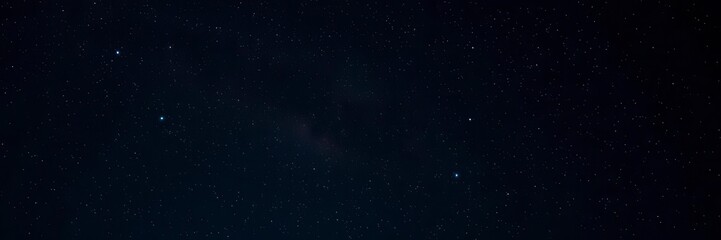 Starry night sky with twinkling stars on dark background, stars, sparkles