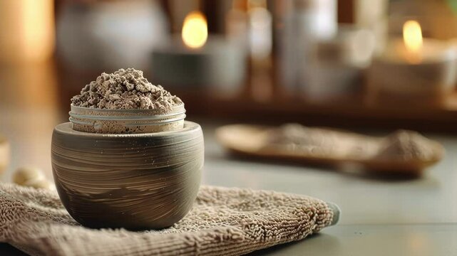A Graviton Wrap cos the body in a warm infused mineral clay to draw out impurities.