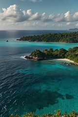 Fototapeta premium vast expanse of ocean view