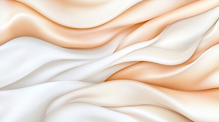 Luxurious brown silk satin creates a flowing drapery effect, providing an elegant backdrop perfect for creative digital artworks