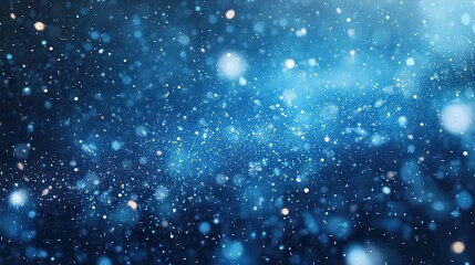 Fototapeta premium Blue night sky with a lot of firework. Chrismas celebration. Generative AI