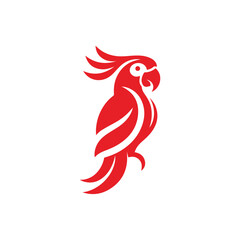 Parrot Logo Vector Illustration