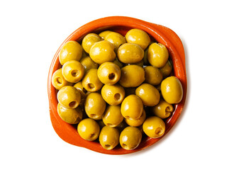 Aperitivo de aceitunas rellenas