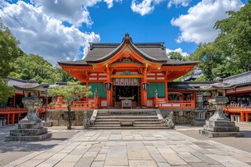 Famous Fushimi Inari Shrine: A Must-See Symbol of Kyoto with Iconic Red Torii Gates and Scenic Trails in Japan