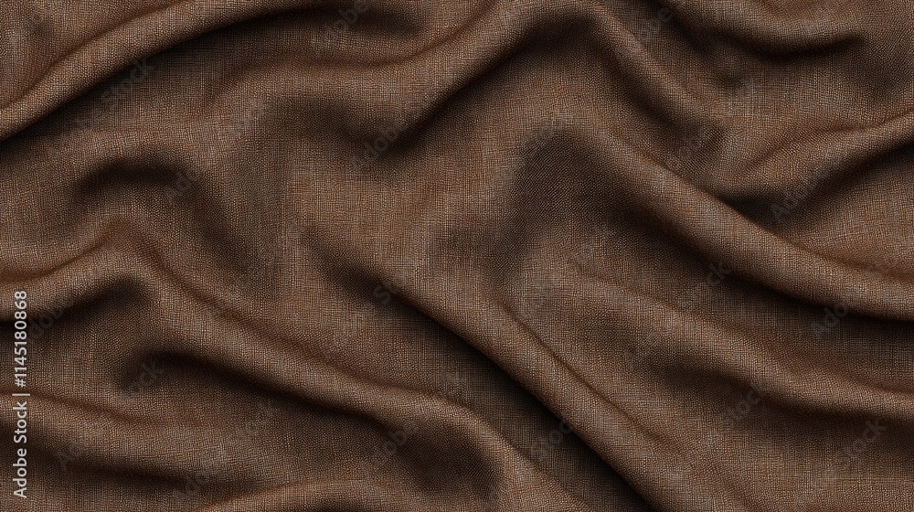 Poster natural fibers showcase their texture and warmth through soft folds, enhanced by warm lighting in a 