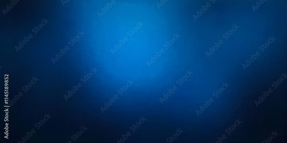Poster deep blue gradient background for design projects