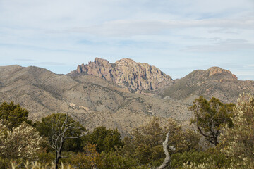 Cochise Head rock formation at Chiricahua National Monument, Arizona
