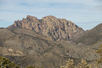 Cochise Head rock formation at Chiricahua National Monument, Arizona
