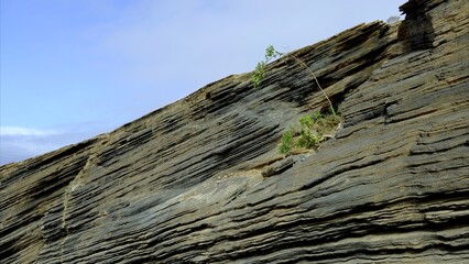 Fototapeta premium The rock walls of 