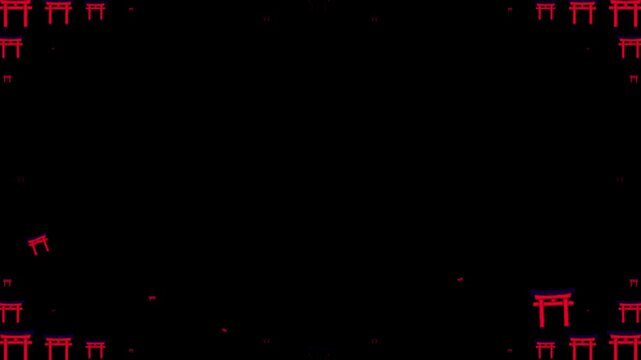 animated emoji torii gate, digital torii gate emoji, motion torii gate, animated Japanese gate, torii gate emoji, virtual torii, cartoon torii, emoji Japanese symbol, 3D torii gate emoji, animated shr