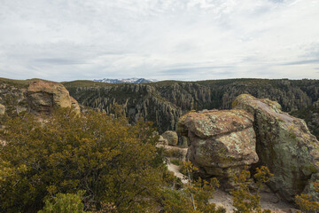 Mountain landscape at Chiricahua National Monument, Arizona