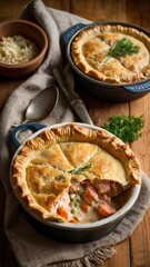 Creamy Salmon Pot Pie &ndash; A Hearty and Flavorful Comfort Dish