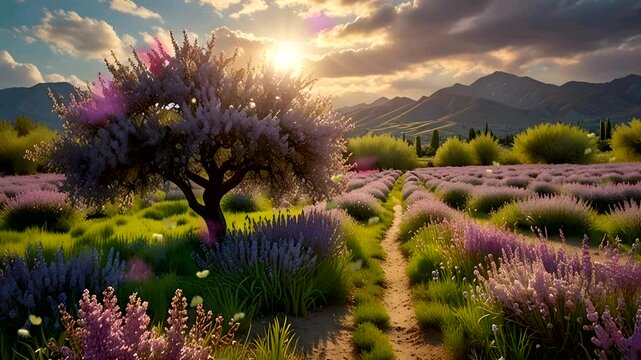 lavender flower plantationCreate 47 relevant keywords without special signs separated by commas