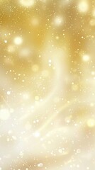 Abstract white background with gold wavy curve