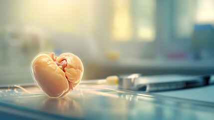 Organ donation illustration: Lifesaving act of donating organs, symbolic representation of hope and renewal, bridging the gap between life and death for those in need.