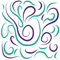 abstract background with swirls