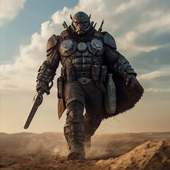 Fototapeta premium SOLDIER