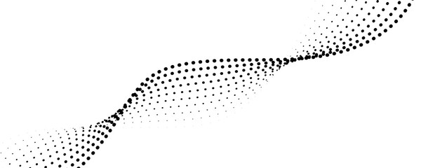 abstract wavy background. dotted wave