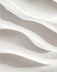 Obraz premium Abstract wavy texture in neutral tones and shades. isolated on transparent white background