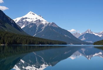 Naklejka premium lake louise banff national park