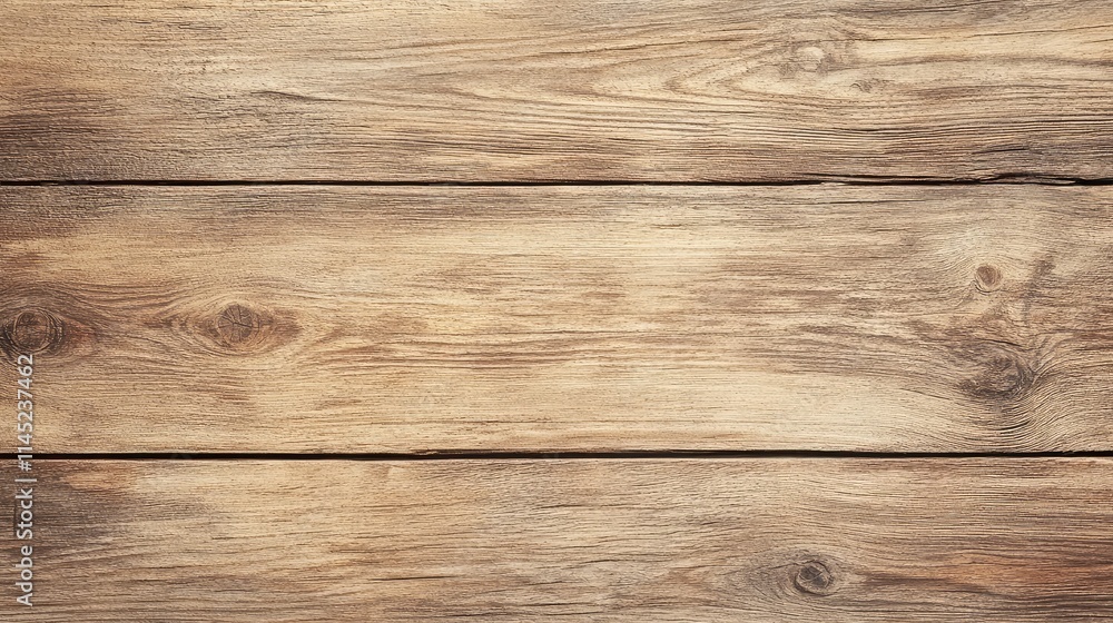 Poster rustic wooden plank surface with natural grain patterns and texture