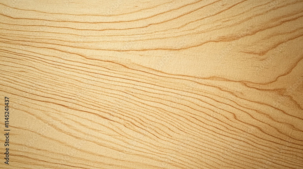 Aufkleber light maple wood texture with natural grain pattern for design use