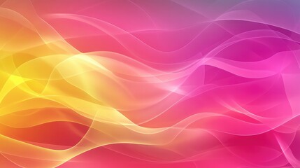 Obraz premium Colorful Abstract Wave Background with Smooth Gradient Flow