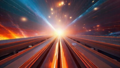 Obraz premium Warp Speed Journey Through the Multiverse An Epic SciFi Adventure Blending Action, Intrigue, and Cosmic Exploration Across Infinite Realities and Dimensions
