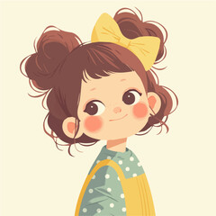 Edgy Short and Choppy Hairstyle &ndash; Stylish and Bold Short Cut with Layers, Digital Hair Art and Vector Illustration

