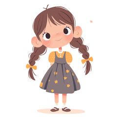 Edgy Short and Choppy Hairstyle – Stylish and Bold Short Cut with Layers, Digital Hair Art and Vector Illustration

