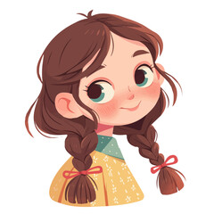 Edgy Short and Choppy Hairstyle – Stylish and Bold Short Cut with Layers, Digital Hair Art and Vector Illustration

