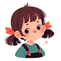 Edgy Short and Choppy Hairstyle – Stylish and Bold Short Cut with Layers, Digital Hair Art and Vector Illustration

