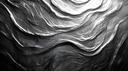 A frosted glass texture with irregular streaks resembling flowing water patterns.