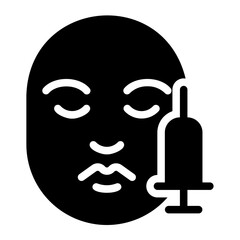 treatment glyph icon