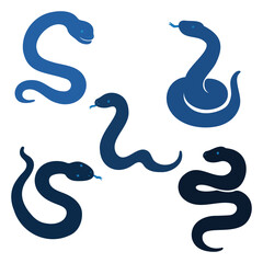 Obraz premium 2025 snake happy new year