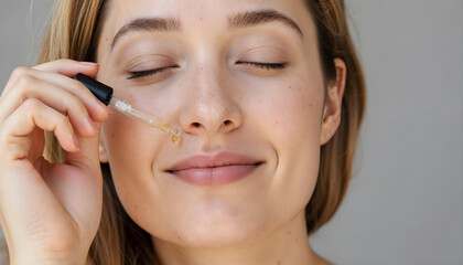 Holding Cosmetic Serum Pipette - Skin care product photo v3