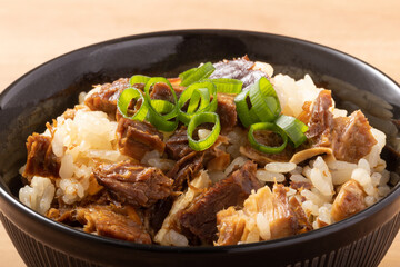 チャーシュー炊き込みごはん