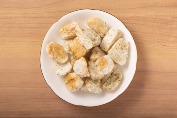 里芋　のり塩から揚げ