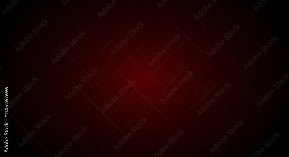 Poster dark red abstract geometric pattern. diagonal lines intersecting in a grid. technology.