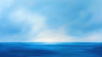 Obraz premium Imagen de un océano azul