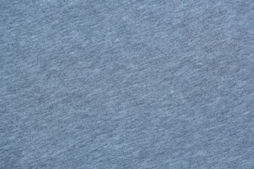 Close up gray cotton heather texture background. Black and white textured knit fabric