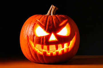 Fototapeta premium halloween jack o lantern