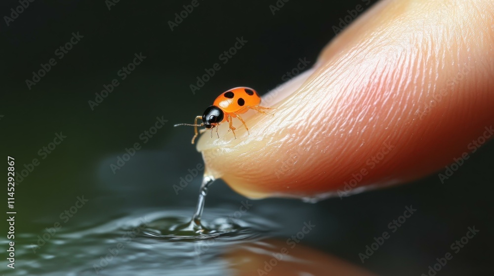 Poster tiny animals miniature versions abstract image one main object high quality very detailed