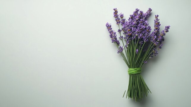 Ramo de flores de lavanda