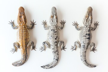Naklejka premium Alligators