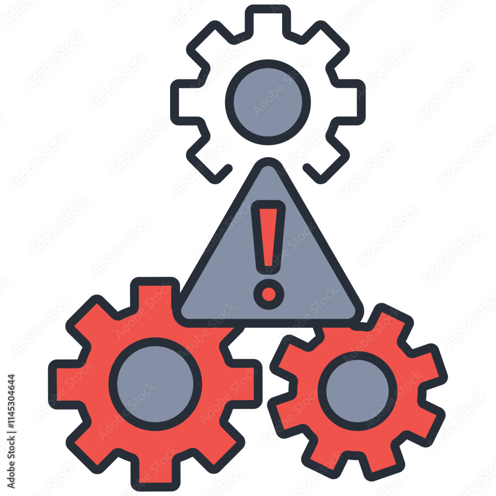 Poster defect icon. vector.editable stroke.linear style sign for use web design,logo.symbol illustration.